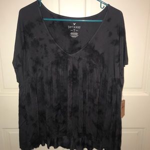 American eagle tie dye shirt